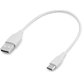 PDAteknoloji Yetty Type-C Kısa Hızlı Powerbank Şarj ve Data Kablosu 2.1A Beyaz 20cm (Type-C)