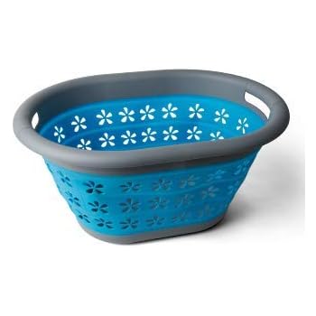 Amazon.de: Faltbarer Wäschekorb - Waschkorb klappbar - Wäschekiste Rot