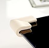 Design61 Universal Eckenschutz Schutzecken Sicherheits Schutz Ecken Kantenschutz Sicherungspuffer Schutzkappen Schaumstoff Randpolster Tischkantenschutz Stoßschutz selbstklebend U-Form 4er Set in Weiß