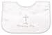 My christening day white christening bib