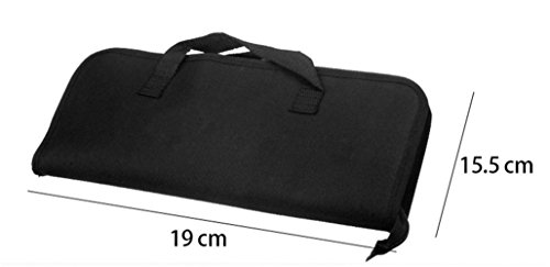 RoseFlower® 4 teilig Hochwertige Edelstahl Grillbesteck Barbeque mit beweglichem Segeltuch-Speicher-Fall – Perfekte Schwerlast Professionelle Grill-Werkzeug BBQ Zubehör Kit - 5