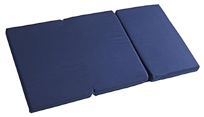 roba Matelas de voyage, matelas de voyage, lit bébé/lit enfant, matelas pliant et sac, pliable en deux, couleur bleu marine, ouvert 120x60x5,5cm, fermé 40x60cm.