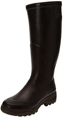 Aigle Parcours 2, Chaussures de Chasse Mixte Adulte, Noir, Brun, 43 EU