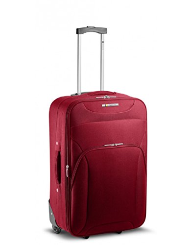 TROLLEY GRANDE RONCATO GO - 2 RUOTE - LEGGERI - EXP. (Rosso) -  Miglioritrolley.it