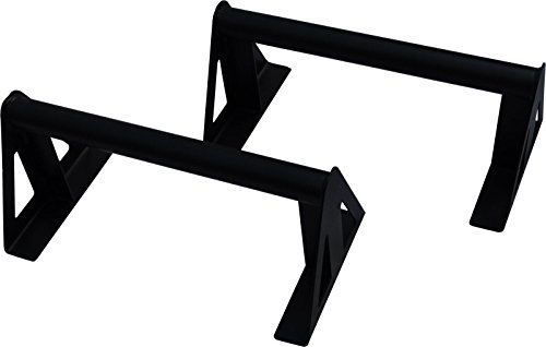 BodyRip Parallettes trizepsdrcken Crossfit Gym Bar, Schwarz, 40 cm - 2