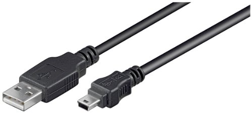Wentronic 5 polig USB Kabel (A-Stecker auf B-Mini-Stecker) 3m