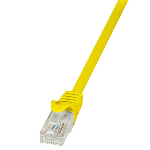 Preisvergleich Produktbild LogiLink CP1097U CAT5e UTP Patch Kabel AWG26 gelb 10m