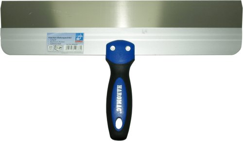 Haromac Flächen-Dekospachtel 400 mm, mit Softgriff und Aluminiumrücken, rostfrei, 4400040
