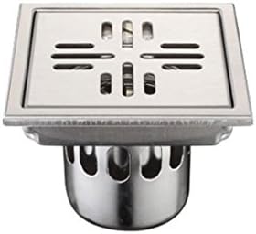 Daeou Stainless steel floor drain shower room toilet odor drain large discharge floor drain block