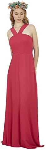Wild Pony Women's Melisandre Evening Gown, Pink (Fucsia), 36 (Manufacturer Size: Small)