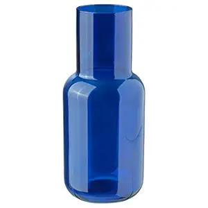 Digital Shoppy IKEA Vase, Blue, 21 cm (8 