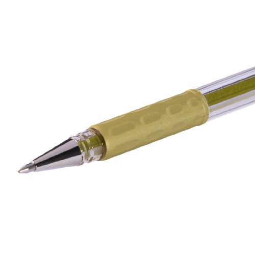 Hama Gelstifte 2er-Set (Metallic Stifte, Hybrid Gel Grip, wasserfest) Kreativstifte gold und silber - 5