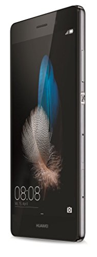 Huawei P8 lite Dual-SIM Smartphone (5 Zoll (12,7 cm) Touch-Display, 16 GB Speicher, Android 5.0) schwarz (Zertifiziert und GeneralÃ¼berholt)