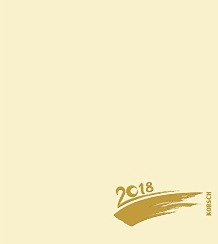 Preisvergleich Produktbild Foto-Malen-Basteln Bastelkalender chamois 2018: Fotokalender zum Selbstgestalten. Do-it-yourself Kalender mit festem Fotokarton. Edle Folienprägung. Format: 21,5 x 24 cm