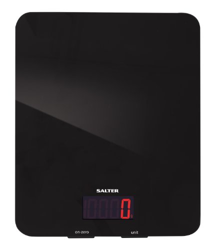 Salter 1150 BKDR Elektronische Küchenwaage aus Glas - 2