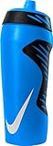 Nike HYPERFUEL WATER BOTTLE 18OZ 18OZ PHOTO BLUE/BLACK/WHITE