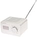 Price comparison product image Scansonic R4S Internet Radio, FM/DAB+ Radio, WiFi Wireless Portable Music/Media Player - White Gloss
