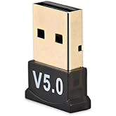 MODDESTORE Bluetooth 5.0 USB Adapt&ouml;r, Mini Dongle Bluetooth Alıcı, PC Laptop Notebook İ&ccedil;in Kablosuz Bluetooth &Ccedil;evirici, Windo