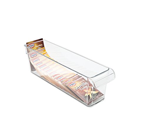 Rotho Loft Kühlschrank Organizer 1,6 L / Robuster Aufbewahrungsbehälter für Joghurt, Backutensilien, Marmelade / Transparent / 1x (31 x 7.5 x 9 cm) - 5