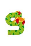 Trudi 81619 - Buchstabe Skorpion S, 1 Stück, farblich sortiert