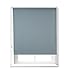 Produktbild Relaxdays Verdunkelungsrollo grau mit Hitzeschutz, Thermo Rollo Klemmfix, blickdichtes Seitenzugrollo BxH 106 x 165 cm