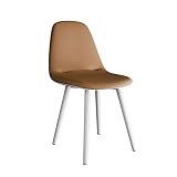 La silla de comedor versátil tiene la forma perfecta para cualquier entorno de su hogar. Se puede utilizar en restaurantes, cocinas, salas de estar, dormitorios, sillas o mesas y sillas de té / lectura. Paquete plano, pero fácil de montar y proporcionar instrucciones en minutos