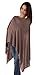 BambooMama Bamboo Breastfeeding Scarf - Cocoa - Discreet Nursing Cover And Scarf In One - The Ideal Gift For A New Mother