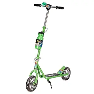 Power Ranger 2 Wheel Scooter for Kids with Sipper, Bell, Stand and Adjustable Height Upto 12 Years Kids (Capacity 60 kg)