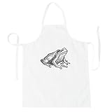 Bosquejo Del Río Lago Rana delantal p157b