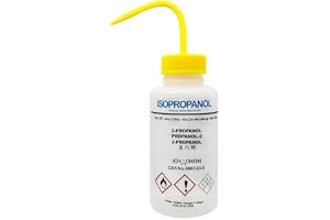 haituoyizhan 1 stks Lab Isopropanol Armplast Trycktvättsflaska Lab Skylfflaskor Säker rengöring (500ml)