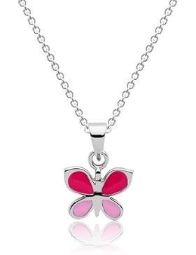 Unique Kinderkette 925 Silber Schmetterling KP0011SLK