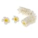 Produktbild Generic 100x Hochzeit Hawaiischer Frangipani Blumen Blüten Handwerk DIY Haus Partei Dekoration aus Schaum - Gelb, 7cm