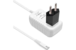 Uootery - Cargador de repuesto para Waterpik WP450 WP462 WP360 YLA-03010 - Cable de alimentación para pasta de dientes con cable dental, adaptador de corriente