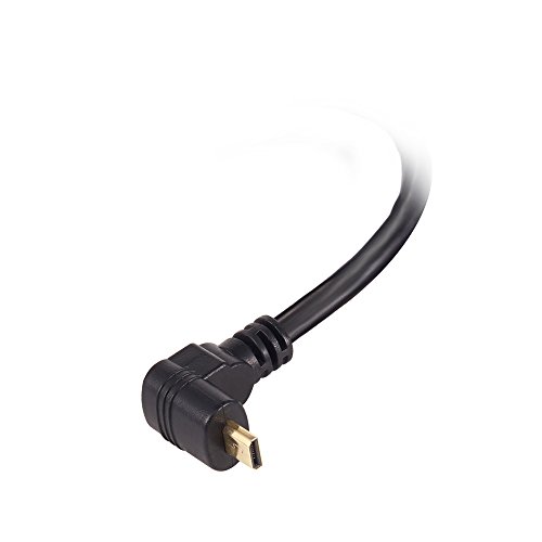 MEALINK 6 Zoll High Speed Micro HDMI männlichen (Typ D) weibliche HDMI (Typ A) Adapter kompatibel mit Kindle, Blackberry, HTC, Motorola, Samsung, Sony, Pantech - 3