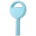 Produktbild QJWVVLLL Blattloser Kleiner Lüfter tragbarer tragbarer Desktop-USB-Handdruck-Minilüfter (weiß, rosa, blau)@Nordisches Blau_95