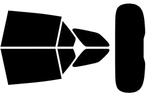 TINTCOM Pellicola Oscurante Vetri Auto Pre-Tagliata per-Fiat Tipo 5-Porte S.W. 2016-... Vetri Posteriori & Lunotto (50% Fumo Chiaro)
