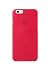 Produktbild Ozaki OC555RD 0.3 Jelly ultra dünne transparente Schutzhülle inkl. Displayschutzfolie für Apple iPhone 6 / 6S rot