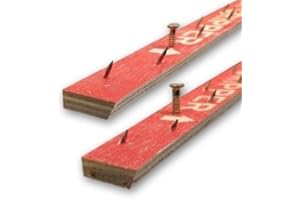 IMPERIAL STUDIOS Carpet Gripper Rods - 80ft (24metres) for Concrete and Wood Floors/Stairs - Dual Purpose - Gripper Strips for Underlay/Flooring - Simple DIY Packs