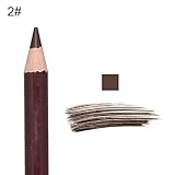 Larga hasta 24 horas - este lápiz de cejas tiene una capacidad de retención de larga duración, que puede mantener eficazmente el color original durante más de 24 horas sin decoloración y decoloración.