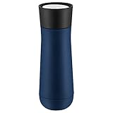 Der Kaffeebecher ist absolut dicht, sobald der Deckel mit Schraubverschluss fest verschlossen ist. Der Isolierbecher eignet sich ideal für Kurzstrecken und hält Ihr Getränk 1-2 Stunden warm oder 12 Stunden