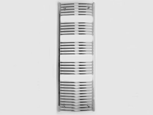 Badheizkörper Serie BH Chrom gebogen 1775mm x 600mm ZX-Mittelanschluss