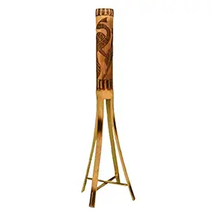 CRAFTWAFT Bamboo Vase (Full, Brown)