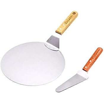Pizzaheber Mit Holzgriff Als Pizzaschaufel