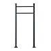 Produktbild MCTECH® Standbriefkasten Standfuß Ständer Edelstahl Briefkastenständer für Postkasten Zeitungsfach Briefkasten (Anthrazit--Single Stand)