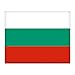 Produktbild Bulgarien Flagge 25,4 x 20,3 cm selbstklebend Blechschild 032