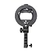 Produktbild LEDMOMO Systemblitzhalter Blitzhalter mit Bowens-Mount für Snoot Flash Softbox
