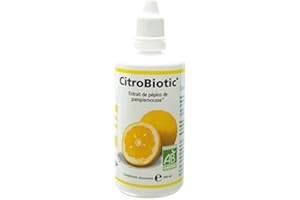 KAXILU Citrobiotic - Extrait de ppins de pamplemousse bio - 100 ml extrait liquide - Effet anti-oxydant, g by Source Claire