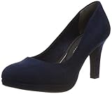schuhe dunkelblaues kleid Elegante Sohle MARCO TOZZI Damen 2-2-22417-22 Plateaupumps, Blau (Navy 805), 39 EU