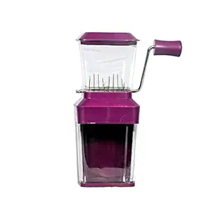 Shape Chilly & Dry Fruit Cutter with Stainless Steel Blade - Pack of 1 (Purple)