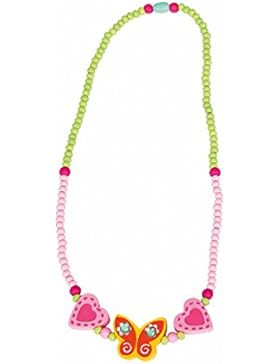 Mädchenschmuck - Halskette Schmetterling Gelb - VERSANDKOSTENFREI nach BRD